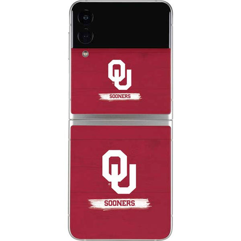 University of Oklahoma Sooners Galaxy Z Flip3 5G Skin